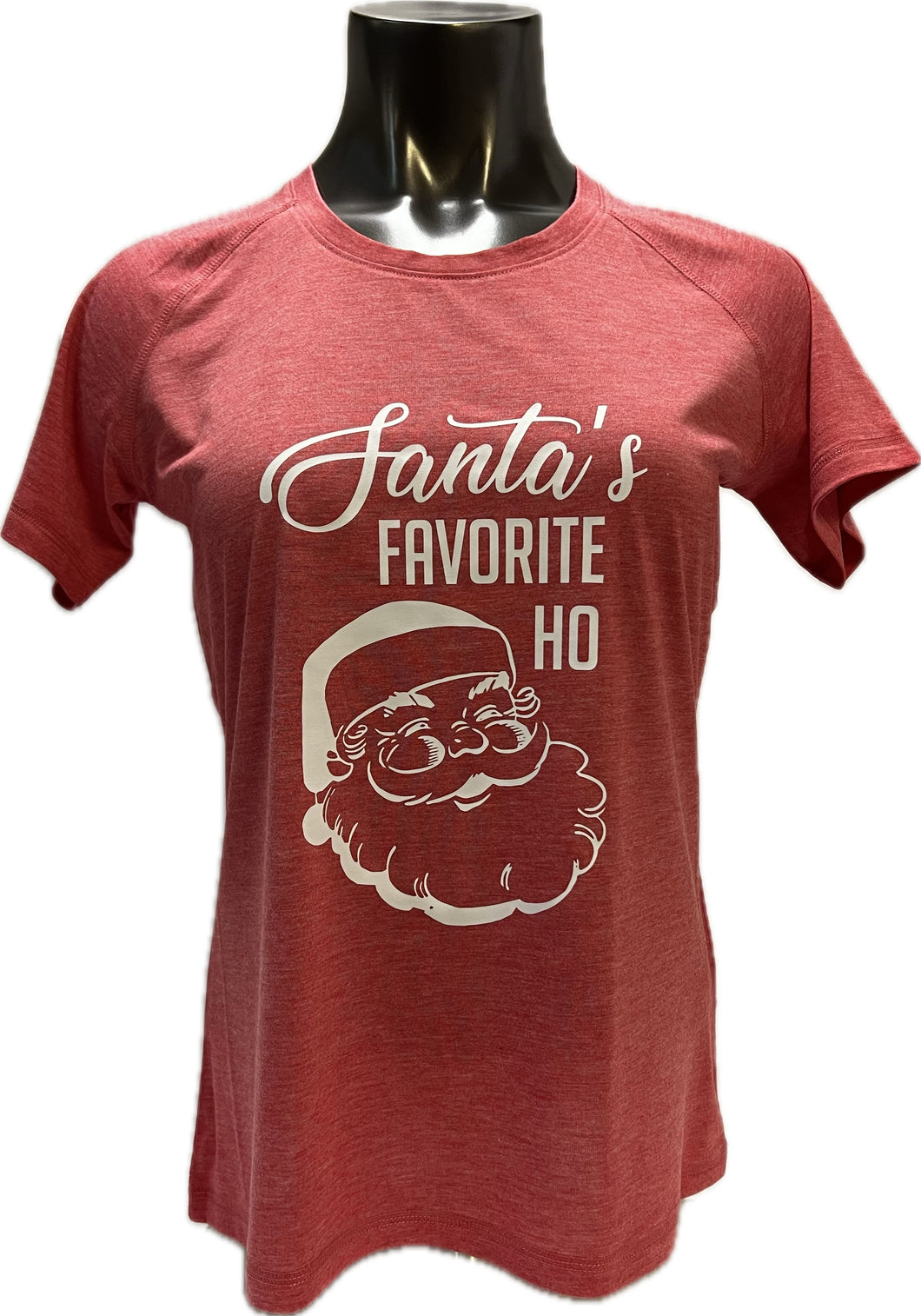 Santa's Favorite Ho - Ladies Tri-Blend T-Shirt