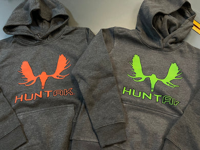 Hunt AK - Youth Moose Skull Hoodie