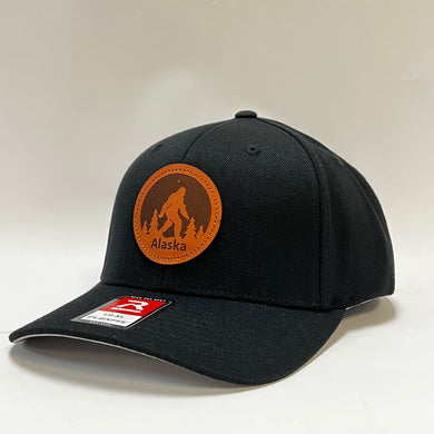 Bigfoot - Leather Patch - Flex Fit Hat