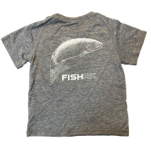 Load image into Gallery viewer, Fish AK - Species Series - King Salmon - Youth Tri-Blend T-Shirt