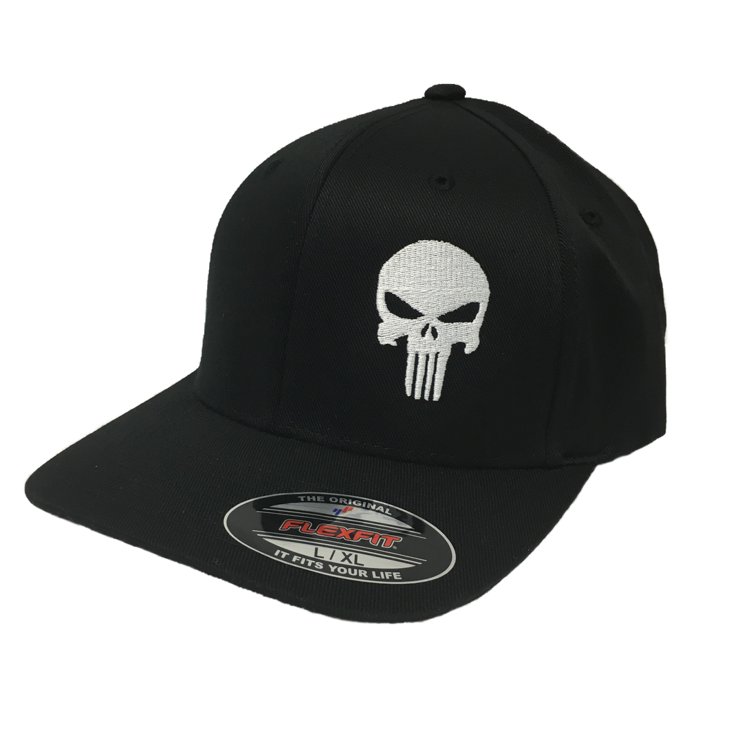 Punisher - Flex Fit - Solid Back - Hat – Alaska Spiritwear, LLC - FishAK