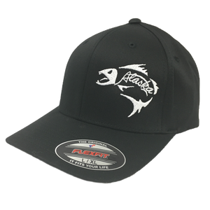 Alaska Fishbones - Flex Fit - Solid Back - Hat – Alaska Spiritwear