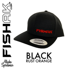 Load image into Gallery viewer, FISH AK - Curve Bill Snapback Hat