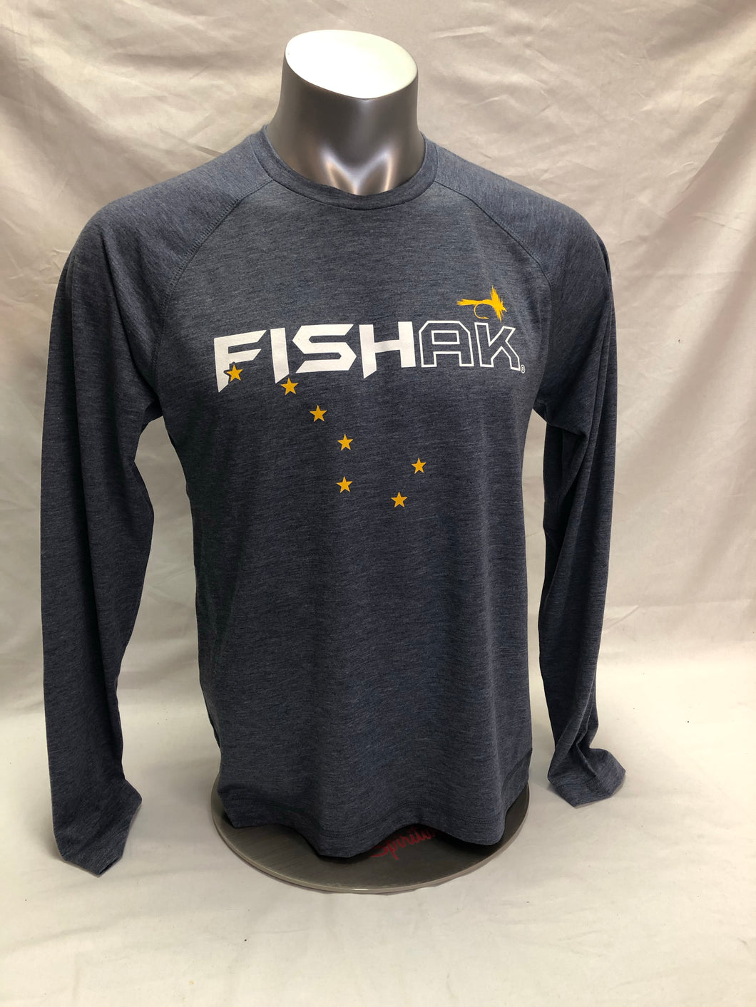 FISH AK Big Dipper with Fly - Long Sleeve T-Shirt - TriBlend – Alaska  Spiritwear, LLC - FishAK